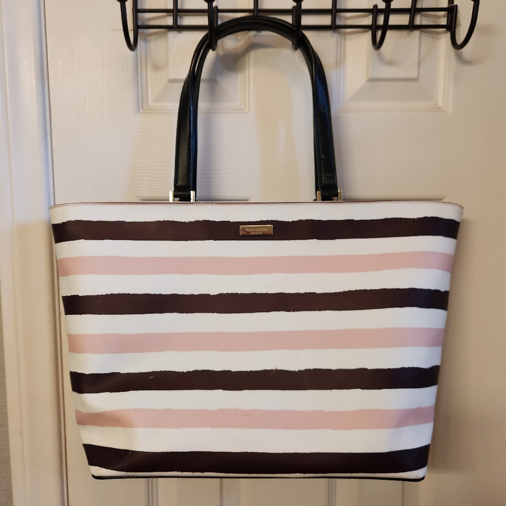 SOLD Kate Spade New York Grant Street Jules Large  Leather Shoulder Bag